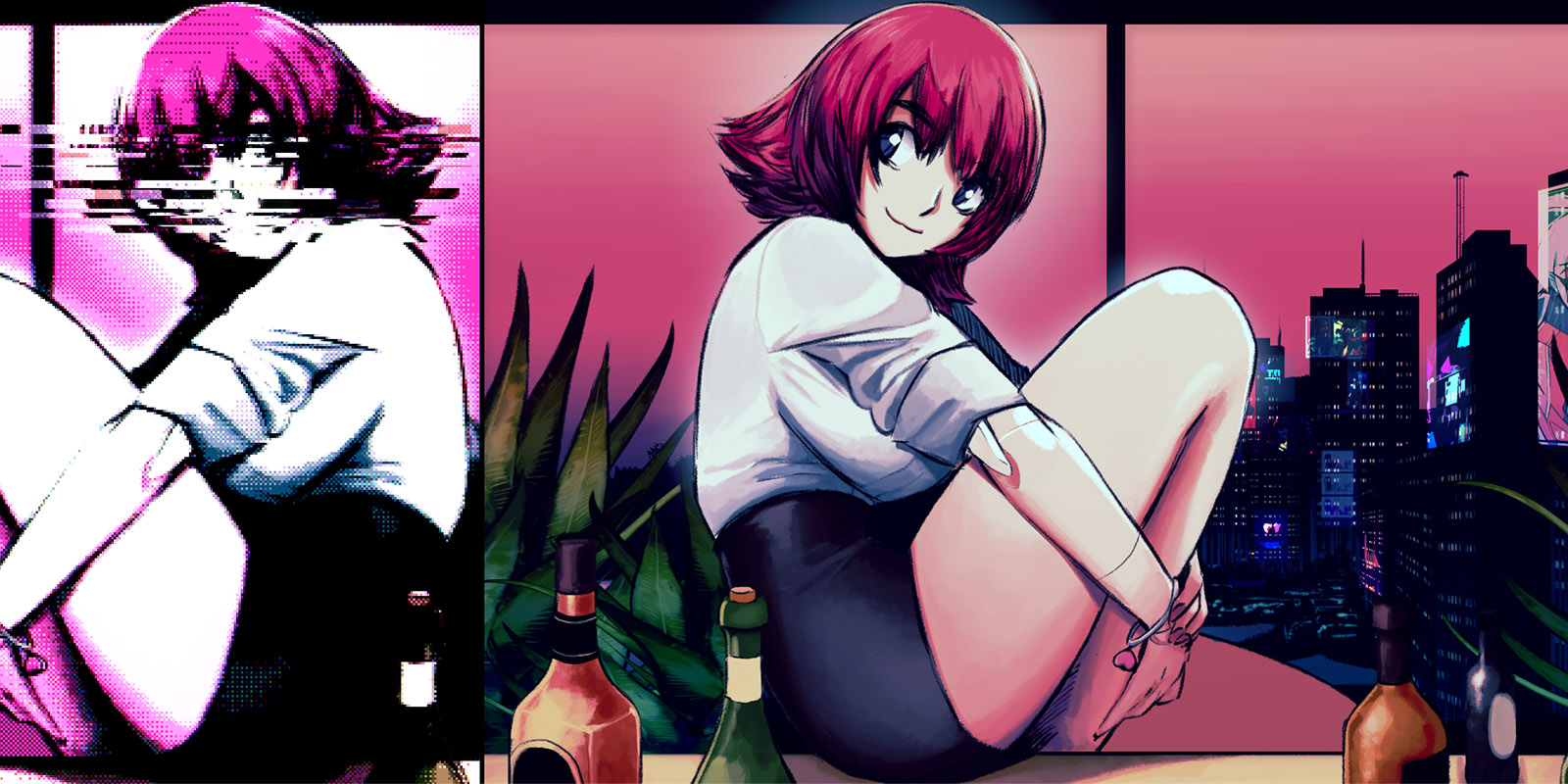 N1RV Ann-A: Cyberpunk Bartender Action