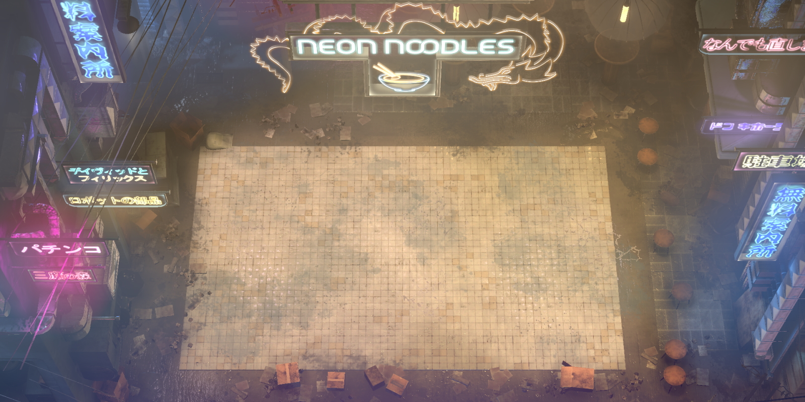 Neon Noodles