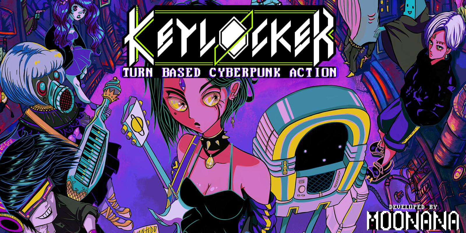Keylocker | Turn Based Cyberpunk Action